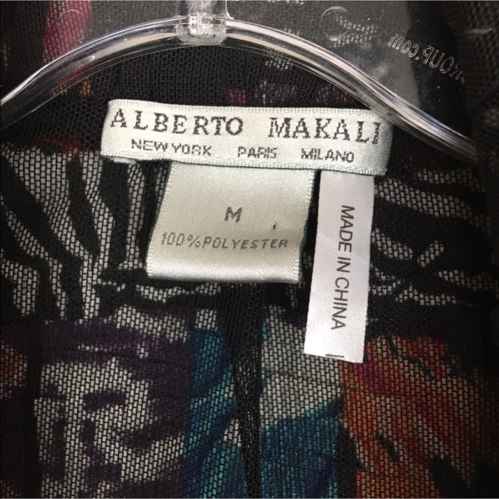 Alberto Makali Patch Pattern Black Mash Overlay B… - image 8